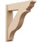 Ekena Millwork 8-in W x 32-in D x 36-in H Funston Trad Rough Cedar Woodgrain TimberThane Outlooker, Primed Tan OUTUR080X32X36FST04RCPR - alternate 1